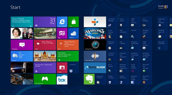 Win8metrobigscreen.jpg ,Microsoft,平板电脑,研发Windows Blue的终极目标:微软何去何从?