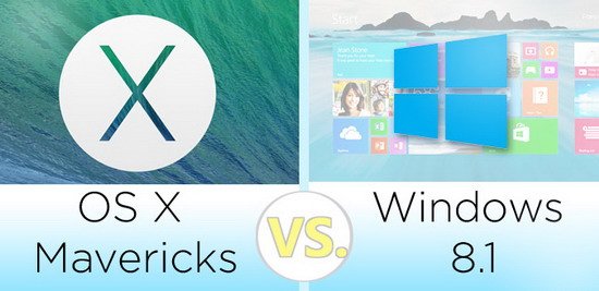 ,浏览器,Apple,Microsoft,平板电脑,应用商店,移动平台,Windows 8.1 VS.OS X Mavericks：谁更出色？