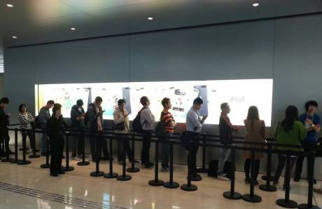 ,平板电脑,Apple,媒体人,只有WiFi版出售 iPad mini香港发售现场图赏