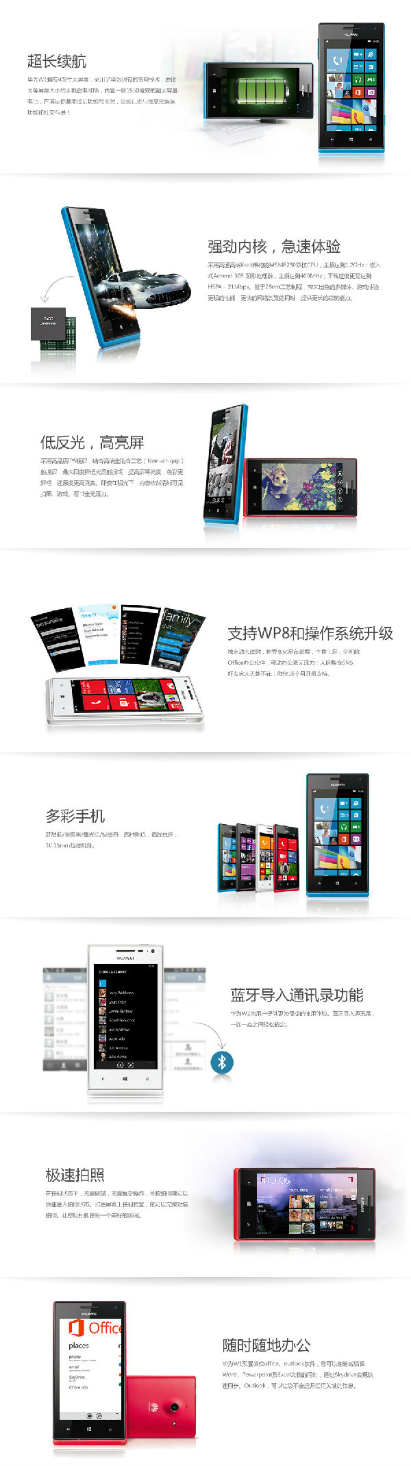,互联网,国产WP8手机大热 华为 Ascend W1