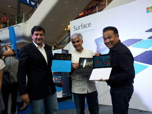 ,平板电脑,Microsoft,管理层,微软进军泰国互联网市场：Surface平板电脑抢滩登陆