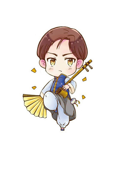 1.jpg ,网民,台湾女孩画大陆省份拟人画走红 网友赞画“特别萌”