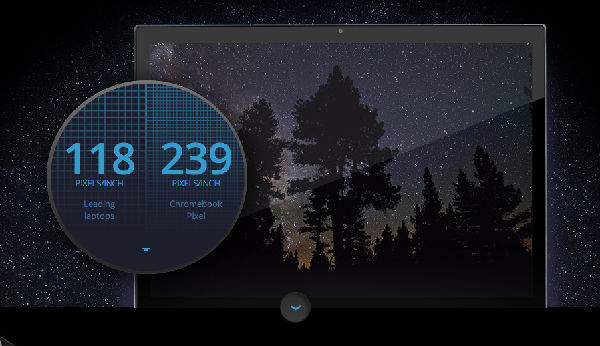 ,Google,网民,图解谷歌全新触屏Chromebook Pixel：简约 精致 美观