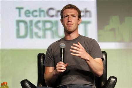 ,Facebook,投资人,扎克伯格露面后 Facebook市值增68亿美元