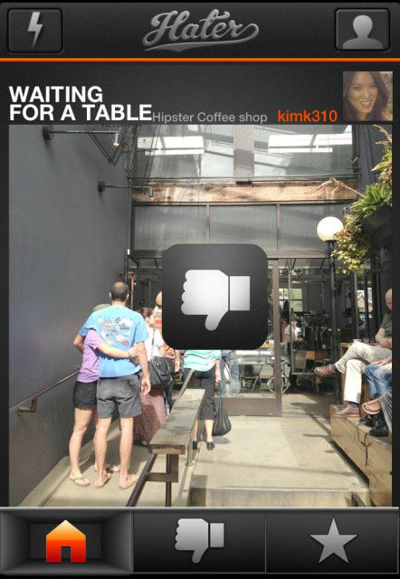 ,社交网络,Facebook,自媒体,Hater应用：让你吐槽你讨厌的东西