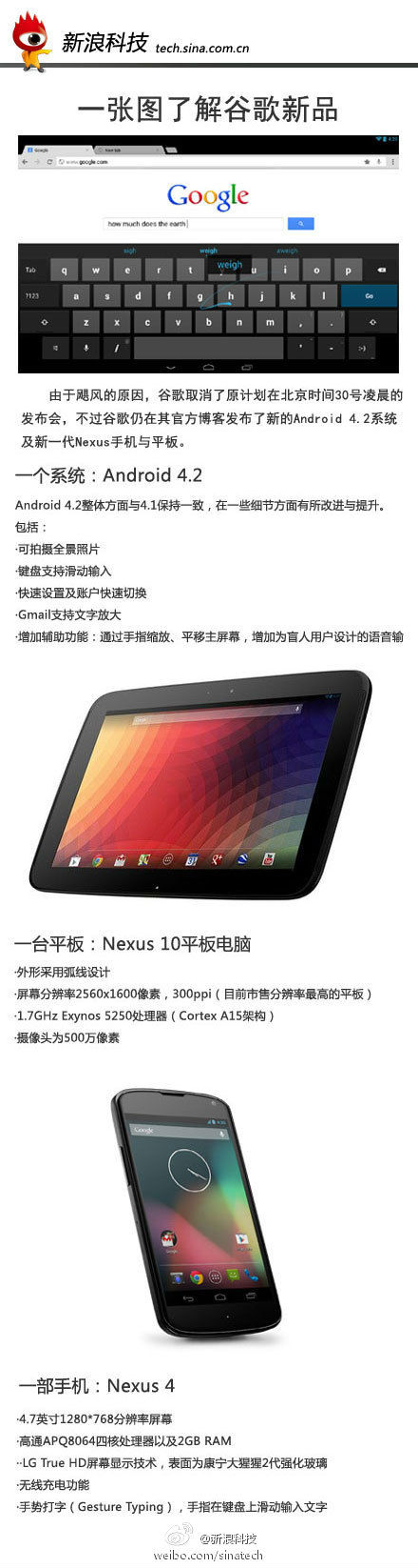 ,平板电脑,Google,Apple,操作系统,新浪,智能手机,微博记者站：谷歌再推新品，与苹果、微软三足鼎立