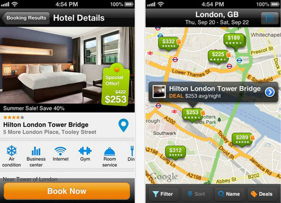 ,互联网,就是要省钱！新版WorldMate为您提供酒店最优价