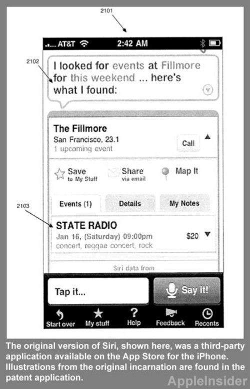 ,Apple,平板电脑,苹果正为Siri申请专利 未来专利大战恐升级