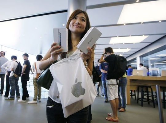 ,Apple,平板电脑,B2B,Amazon,沃尔玛将在美国打折促销iPhone 5