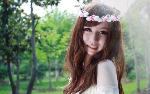 ,极客,移动游戏,[图] ChinaJoy出现混血美女光兒 担当触控首席ShowGirl