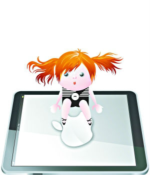 ,平板电脑,智能手机,英4岁女童iPad成瘾接受治疗 “触屏一代”引担忧