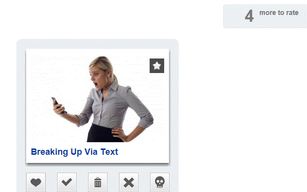 自我评定的页面 ,社交网络,创业者,交友网站YouLike认为找到爱 情 的关键是厌恶