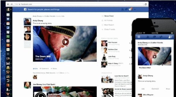 Img368152850.jpg ,Facebook,平板电脑,社交网络,Facebook发布新News feed:个性化报纸和移动化