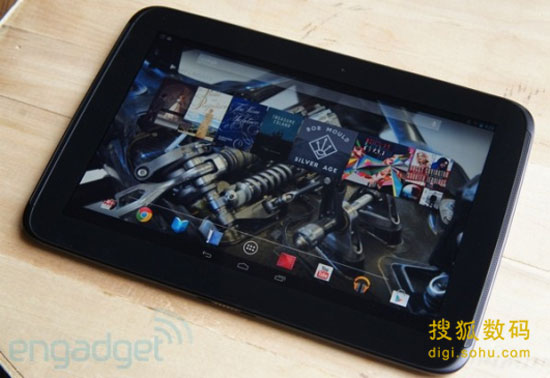 Img357777612.jpg ,平板电脑,Google,超高屏幕分辨率的优势下,Nexus 10也存在续航和拍照方面的平庸