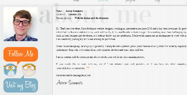 ,互联网,iamcreative.me——小网页巧设计