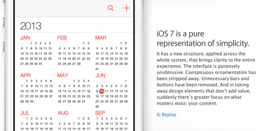 ,Apple,盘点：iOS7设计师十诫