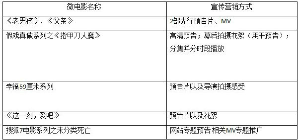 6.jpg ,网民,新浪,社交网络,网络视频,网媒论坛,人人,网络微电影的营销的策略