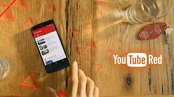 YouTube Red视频没广告，用户付费谷歌可以忘记广告商