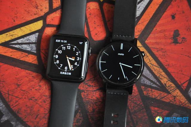 ,谷歌,苹果,iPhone,Apple Watch PK Moto 360：定位有差异