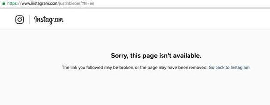 ,社交网络,男友力MAX维护女友    贾斯汀-比伯弃Ins账号