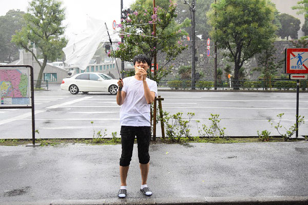 ,风再大也要寻觅好吃的煎饼！