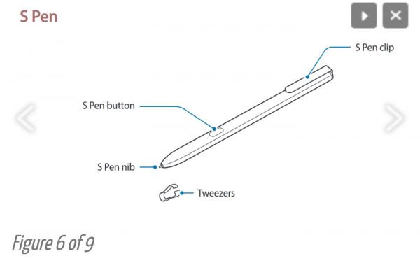 ,三星Galaxy Tab S3手册曝光 显示S笔新功能