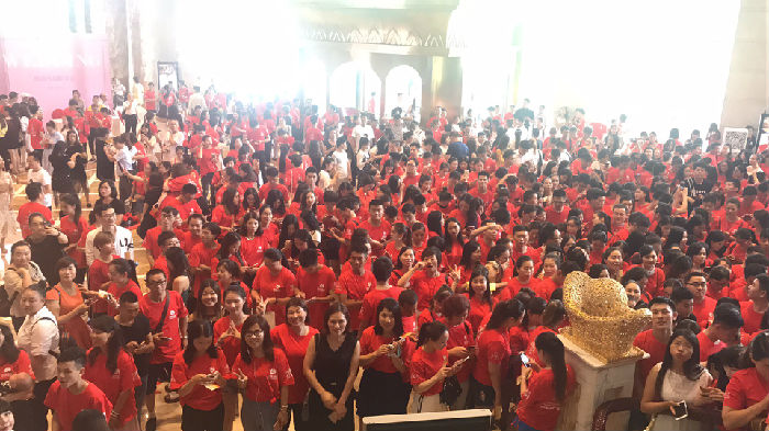 ,思埠集团三周年庆典 雷小兰亲临现场