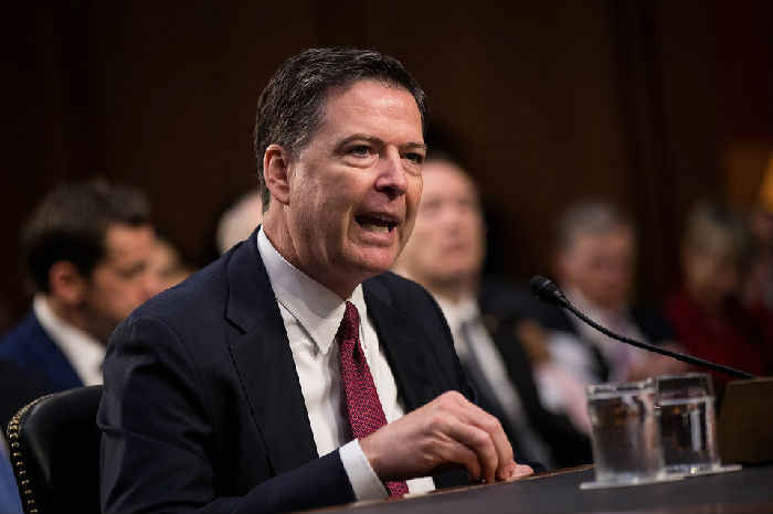 James Comey. Drew Angerer/Getty Images ,美国司法部竟然把詹姆斯·科米的备忘录交给了国会