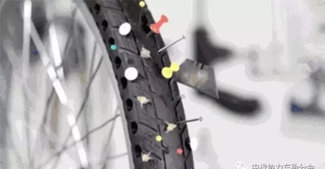 ,共享单车的实芯轮胎