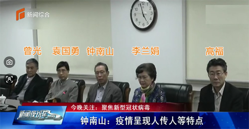 最早说新冠人传人的第三批赴武汉专家组：高福 钟南山 李兰娟 袁国勇 曾光 杜斌