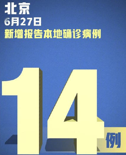北京新增14例确诊病例 北京新增14例确诊病例
