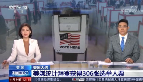 拜登获306张选举人票特朗普获232张！特朗普诉讼在多州被驳回