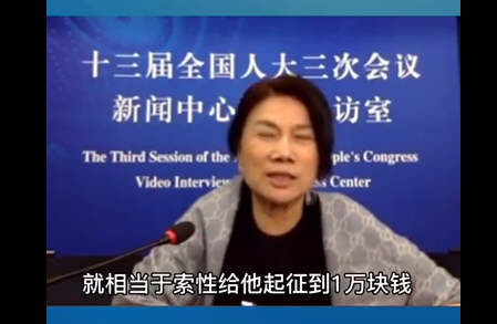 代表建议大幅降低微信支付手续费 董明珠建议提高个税起征点至1万元