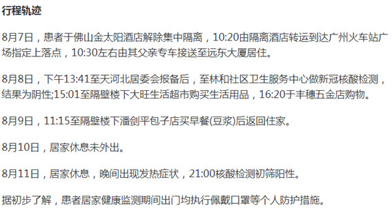 广州一解除隔离人员核酸阳性