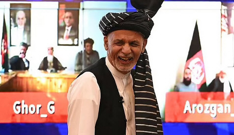 阿总统坐装满现金汽车逃离