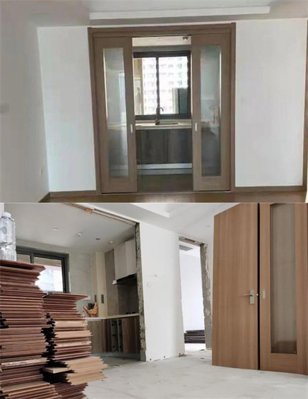 800万精装房被拆成毛坯房