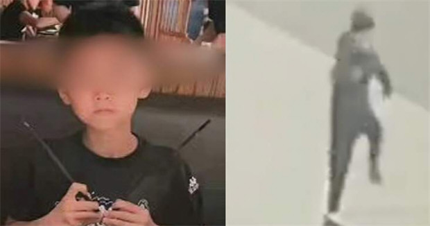 沈阳9岁失联男童生前最后画面曝光