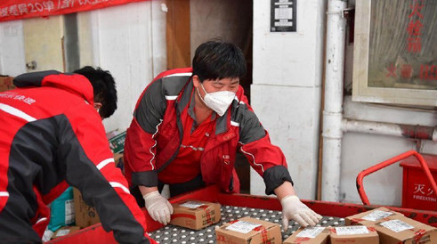 上海快递个人散件派送正在恢复