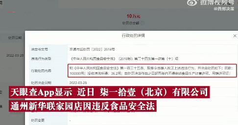 711门店卖36.2元过期食品被罚10万