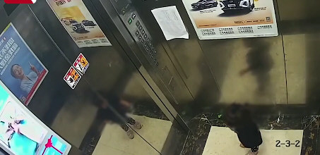 2岁女童被保姆遗留电梯后从8楼坠亡