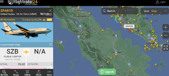 台媒:佩洛西21:30抵台 美航母护送