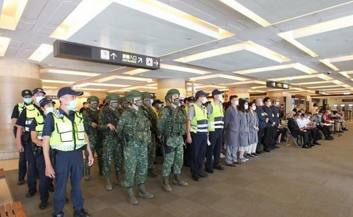 台北故宫进行国宝紧急撤离演习