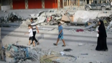 外媒称以色列军队已准备好进入加沙 加沙地带一所学校遭袭
