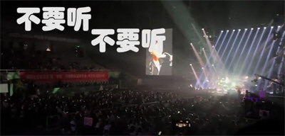 许美静演唱会 全场喊退票