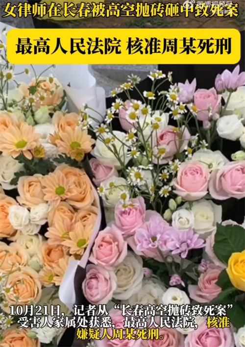 男子高空抛物致死案被核准死刑