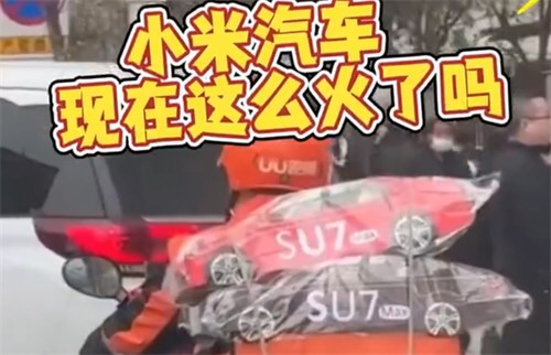 清明节纸扎版小米su7热卖