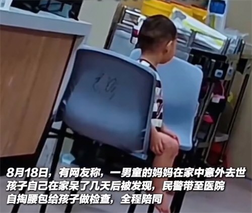 妈妈意外去世孩子疑和遗体呆了几天