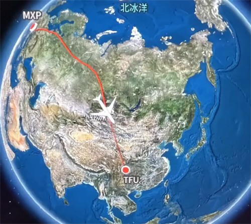 美方限制中国航班飞越俄罗斯领空