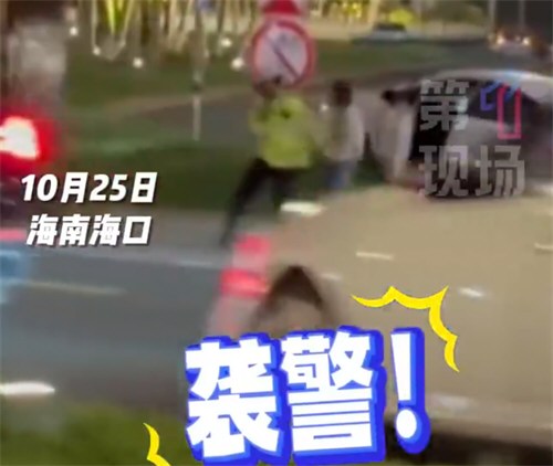 交警处理交通事故被男子殴打报警