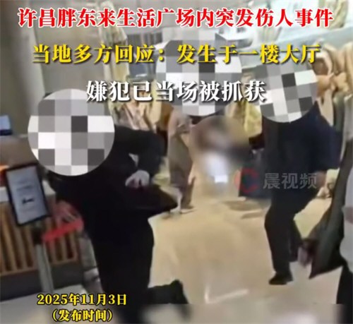 许昌胖东来生活广场突发伤人事件